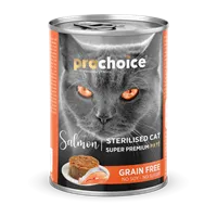 Prochoice Kısırlaştırılmış Kediler İçin, Tahılsız, Somon Balıklı Ezme 400 gr 1